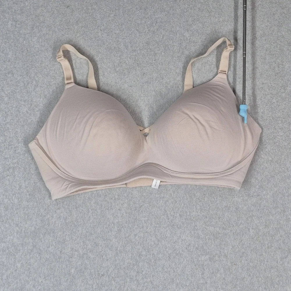 Torrid Curve Women Bra 40DDD Beige Lightly Lined Adjustable Straps READ